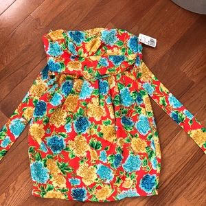 Brand New Forever 21 Strapless Floral Dress
